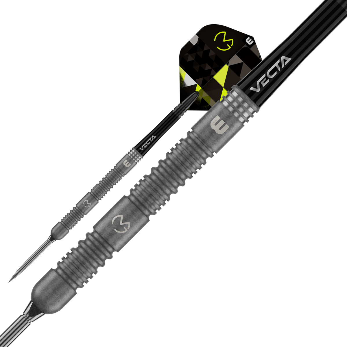 Winmau MVG TS Switch Point Steeldarts Details Barrel