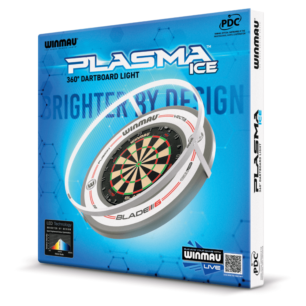 Winmau Plasma LED ICE Dartboard Beleuchtung Packung