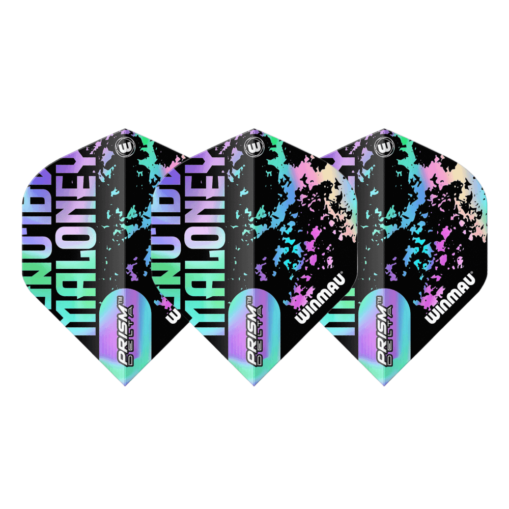 Winmau Prism Delta Mike Maloney Flights Set