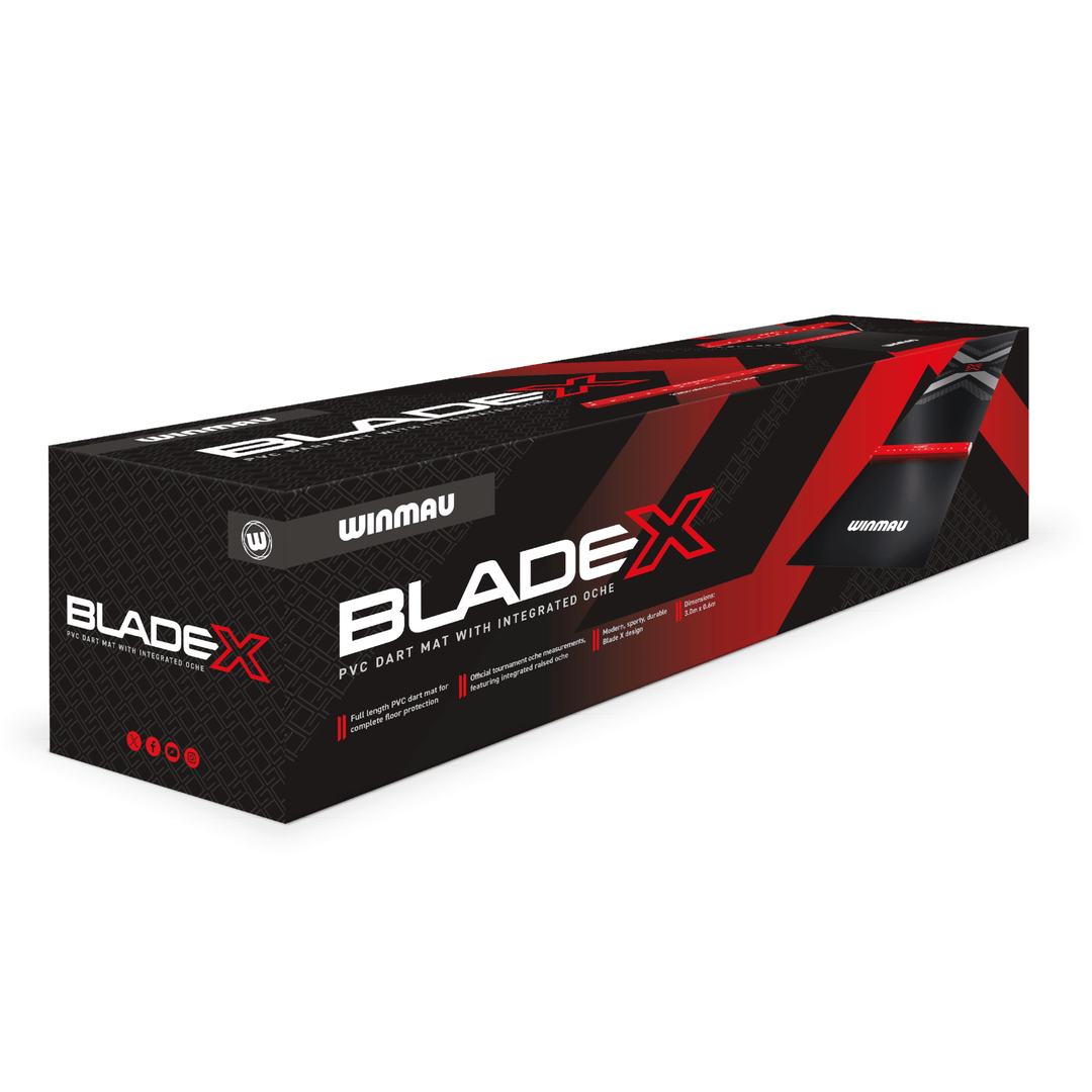 Winmau Pro-Zone Blade X dart mat packaging