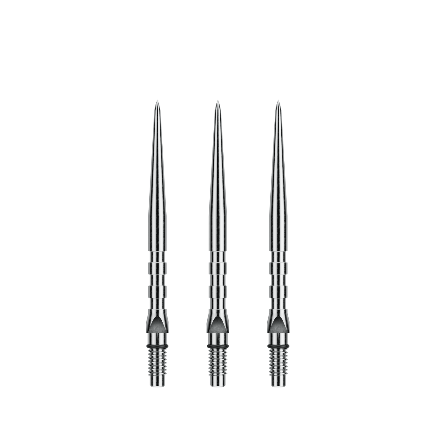 Winmau Switch Point Groove Silver Effect Spitzen