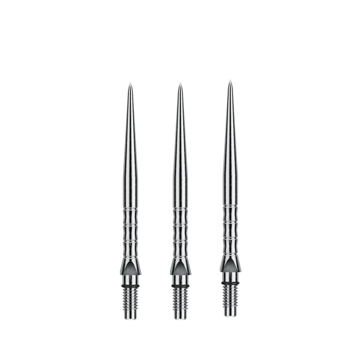 Winmau Switch Point Wave Silver Effect Spitzen