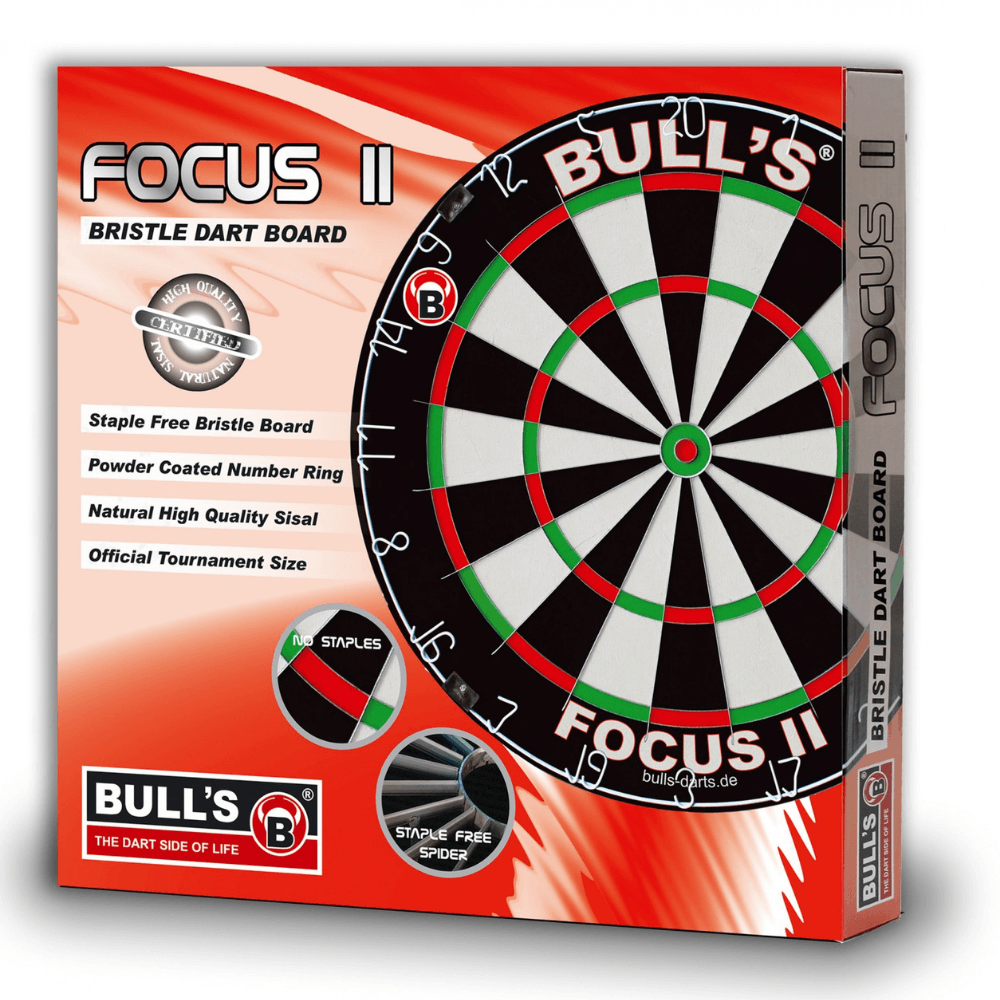 Bulls Focus 2 Dartboard Packung