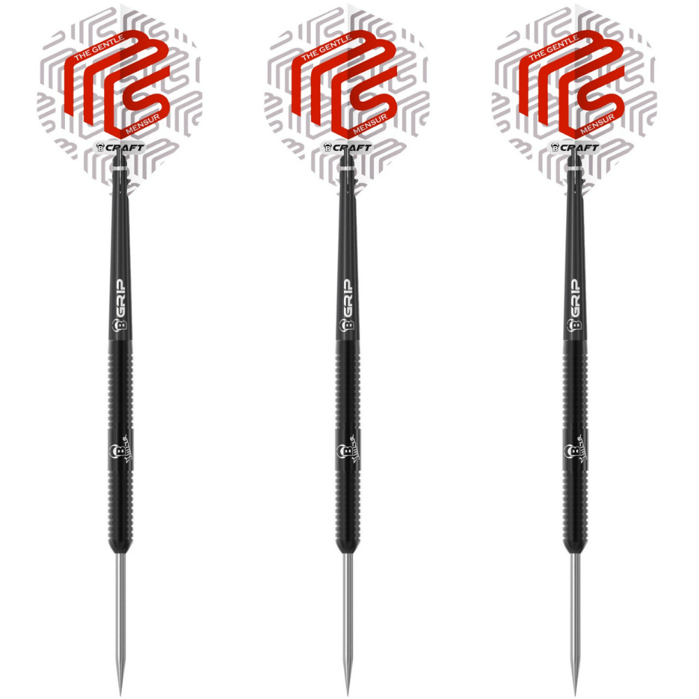 Bulls Mensur Suljovic Black Edition Steeldarts Set