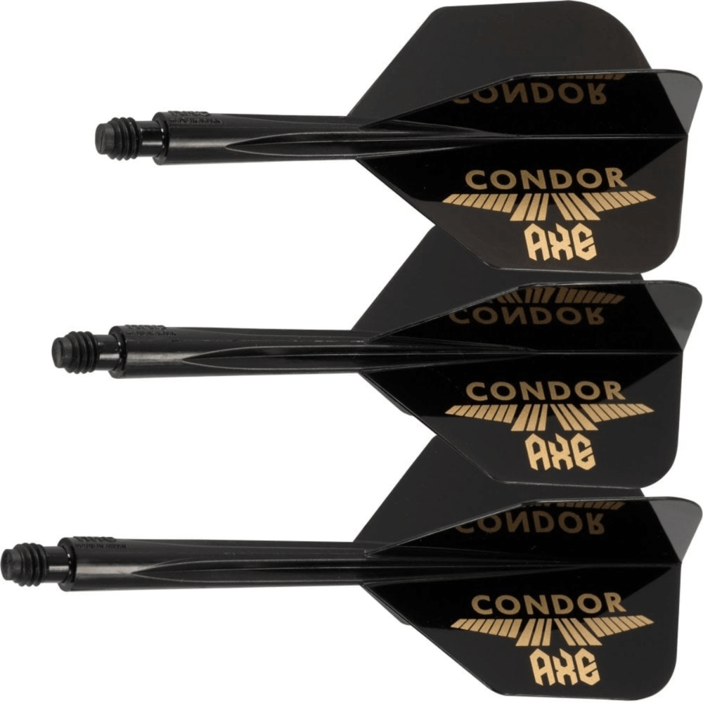 Condor Axe Flight System Logo Black Gold - Small