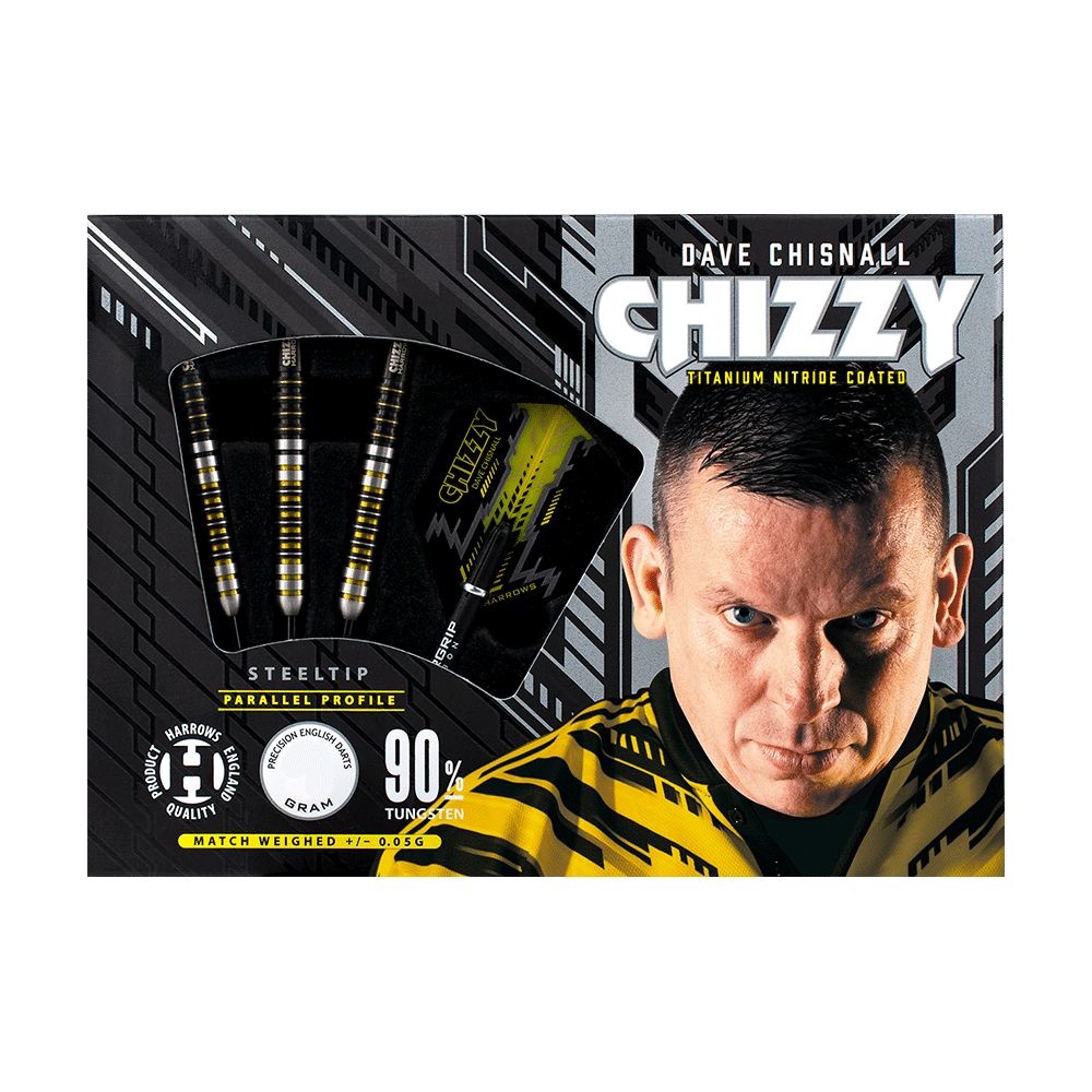 Harrows Dave Chisnall Chizzy Steeldarts Verpackung
