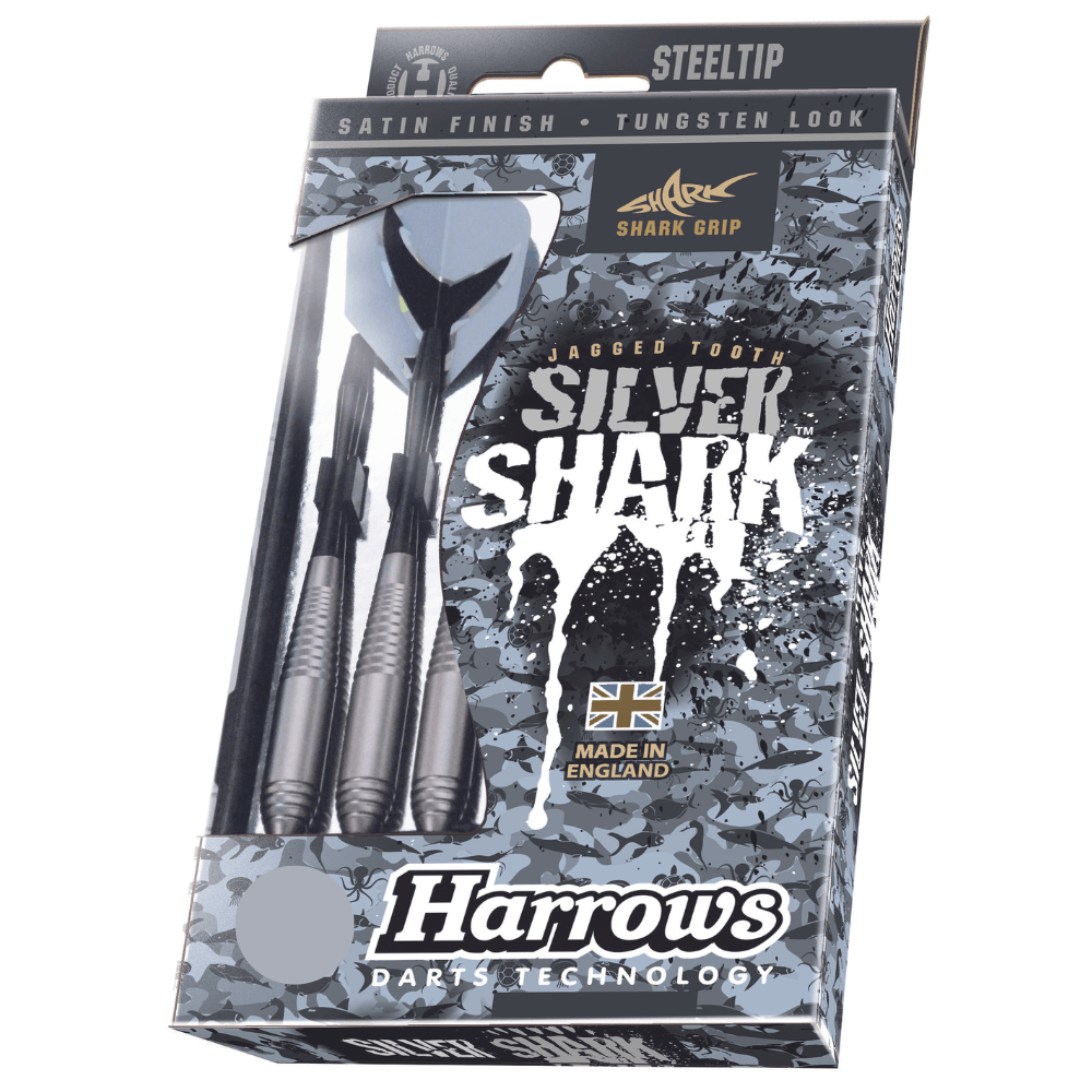 Harrows Silver Shark B Steeldarts Packung