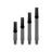 L-Style Locked Straight L-Shafts Transparent/Schwarz
