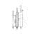 L-Style Slim Locked L-Shafts Weiß Maße