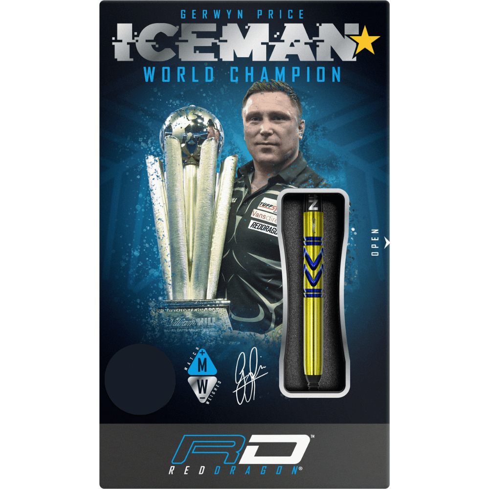 Red Dragon Gerwyn Price Avalanche Gold Softdarts Packung