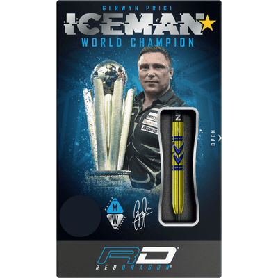 Red Dragon Gerwyn Price Avalanche Gold Steeldarts Packung