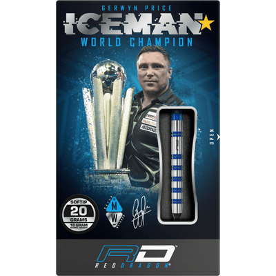 Red Dragon Gerwyn Price Challenger Softdarts Packung 