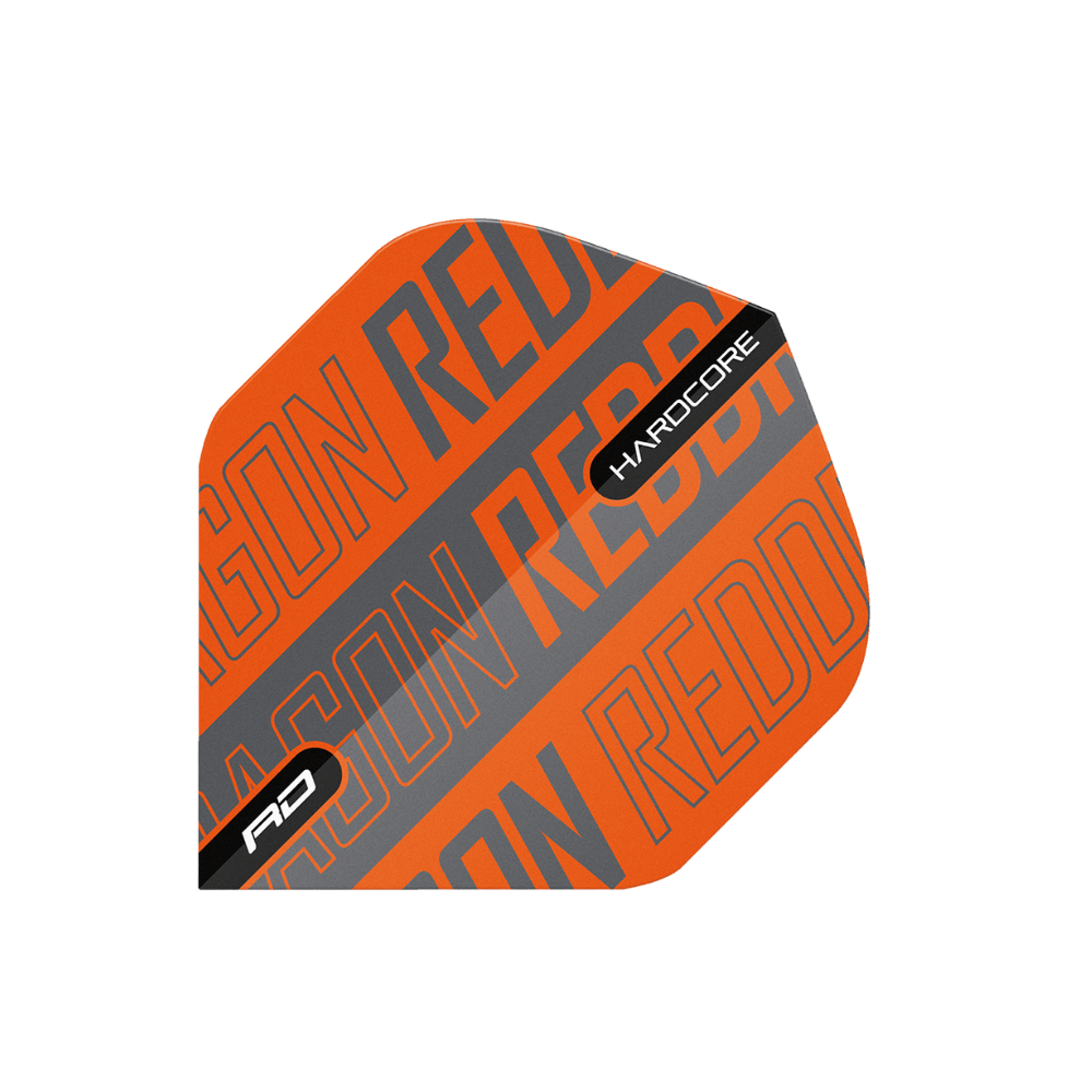 Red Dragon Hardcore XT Flights - Orange