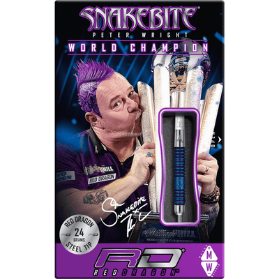 Red Dragon Peter Wright Euro 11 Blue Steeldarts Packung