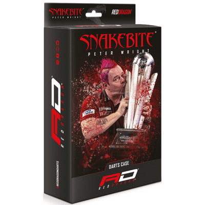 Red Dragon Peter Wright Super Tour Darttasche Packung
