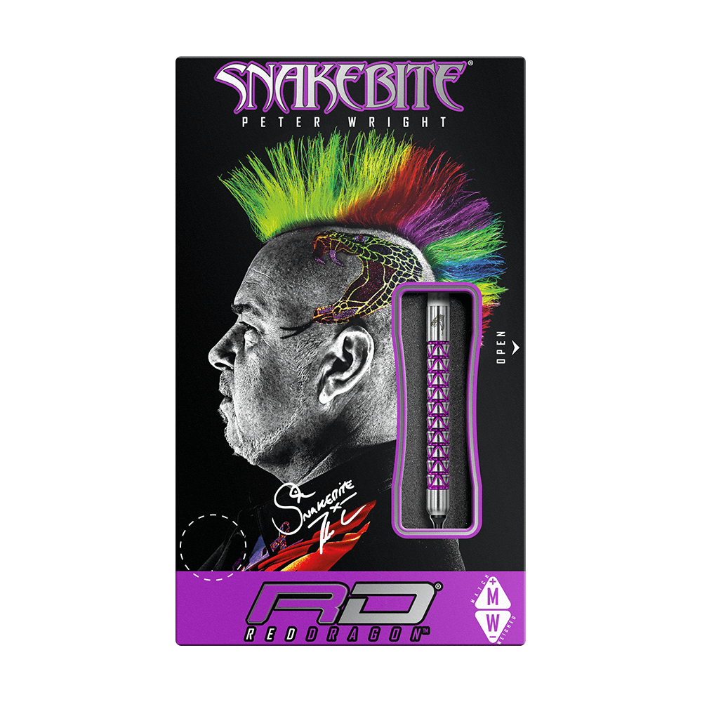 Red Dragon Peter Wright Vyper Softdarts Verpackung