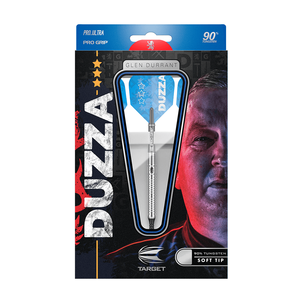 Target Glen Durrant Duzza G1 Softdarts Verpackung 