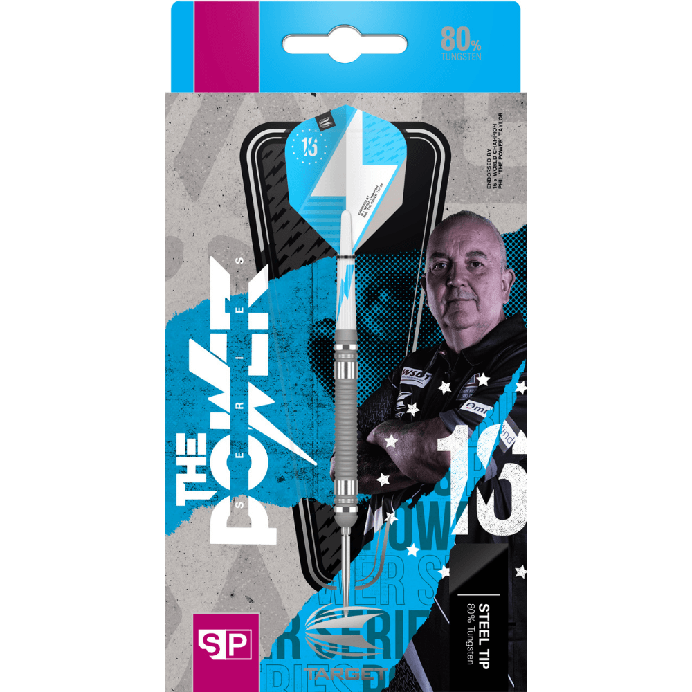 Target Phil Taylor The Power Series Silver Swiss Point Steeldarts Packung 