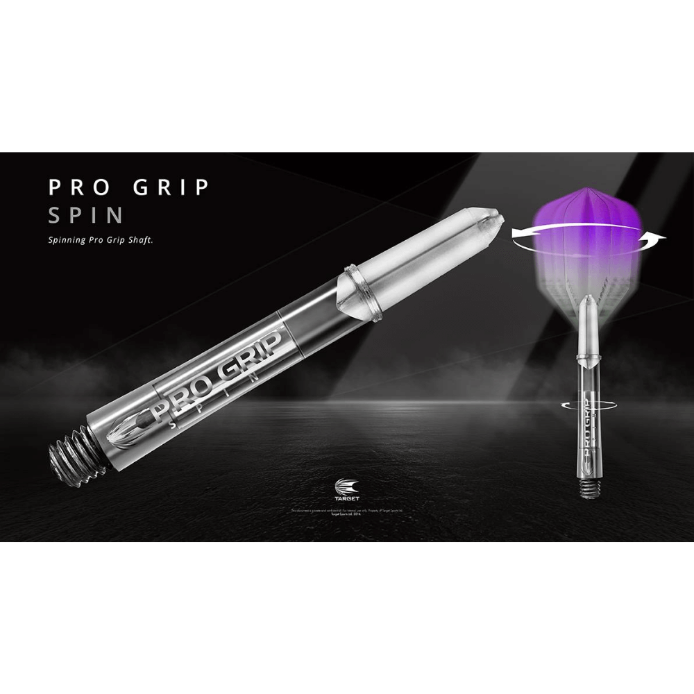 Target Pro Grip Spin Shafts Weiß Detail
