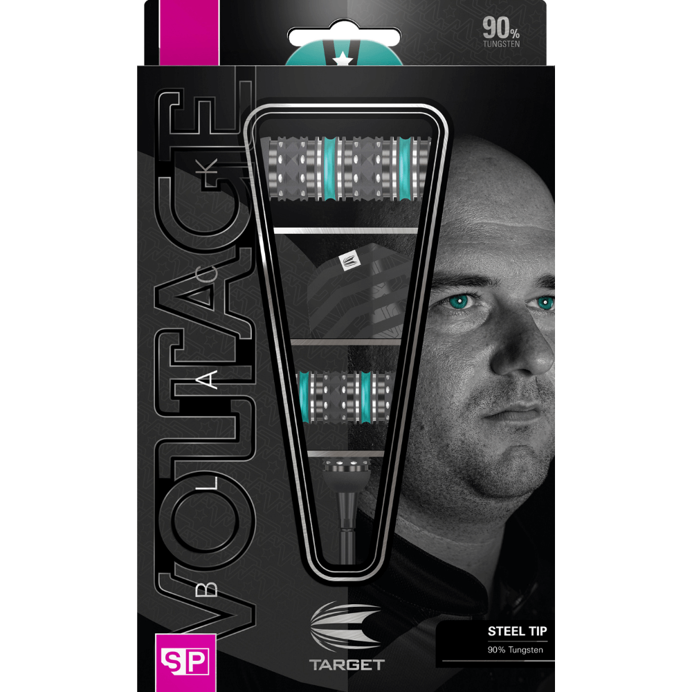 Target Rob Cross Black Edition Swiss Point Steeldarts Packung
