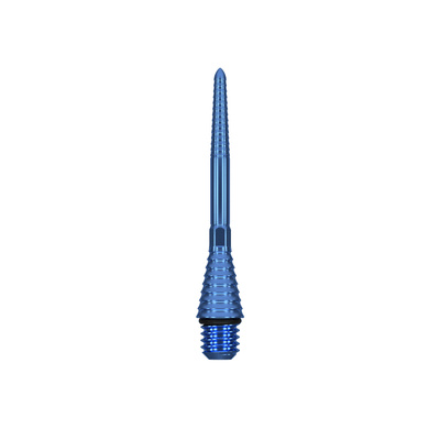 Target Titanium Grooved SP Conversion Steeldart Spitzen - Blau