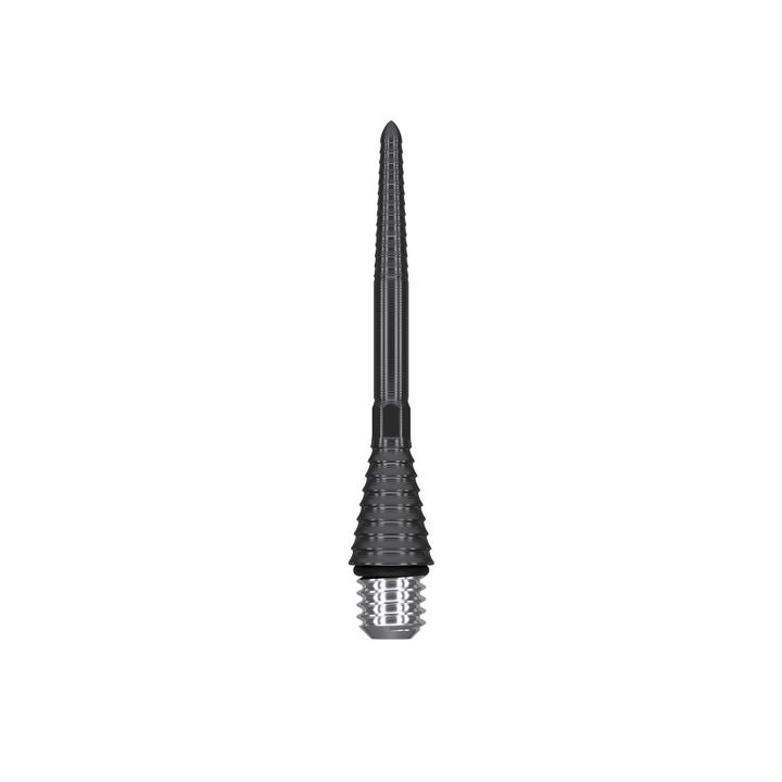 Target Titanium Grooved SP Conversion Steeldart Spitzen - Schwarz