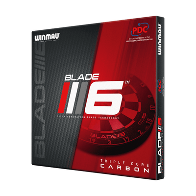 Winmau Blade 6 Triple Core Official PDC Dartboard Packung 